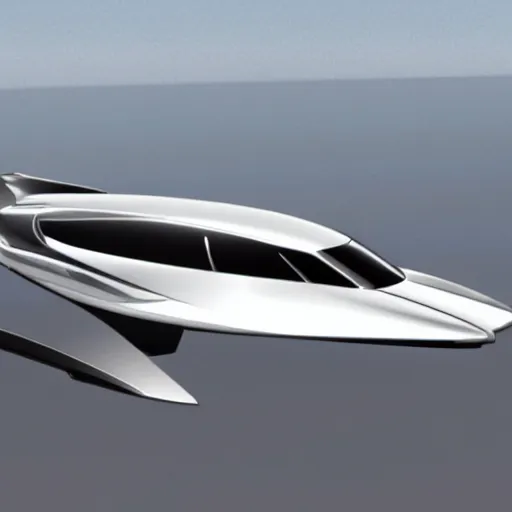 Image similar to concept designs for a tesla jet