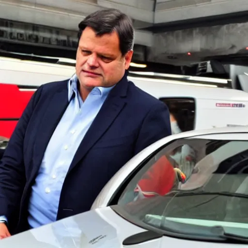 Prompt: Carlo Calenda in pole position