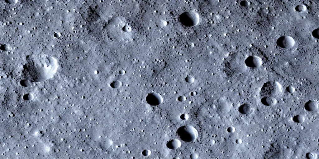 Image similar to moon surface highly detailed nasa photo
