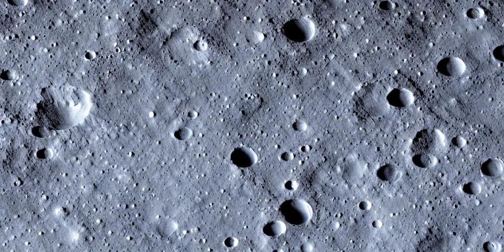 Prompt: moon surface highly detailed nasa photo