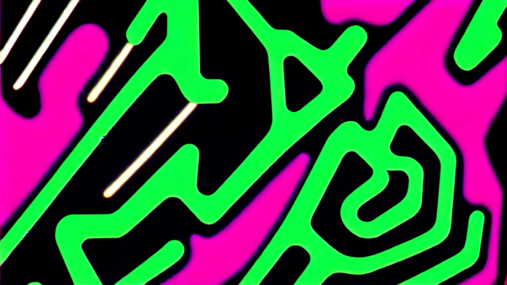 Image similar to xeroxed rave flyer brutalist graphic design in the style of david rudnick detailed behance chrometype neon streaks 4k poster design