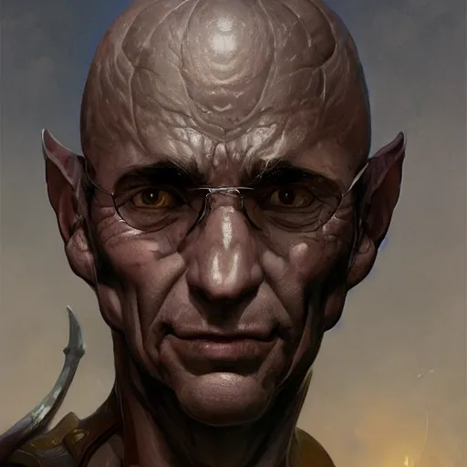 Image similar to close-up portrait dragon, trending on artstation, craig mullins, Frank frazetta, peter mohrbacher, Boris Vallejo, cinematic, hyper realism, high detail, octane render, black background, 8k
