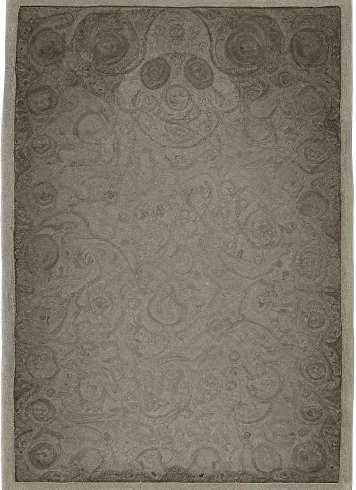 Image similar to Photograph of an eye Dazzler rug, albumen silver print, Smithsonian American Art Museum.