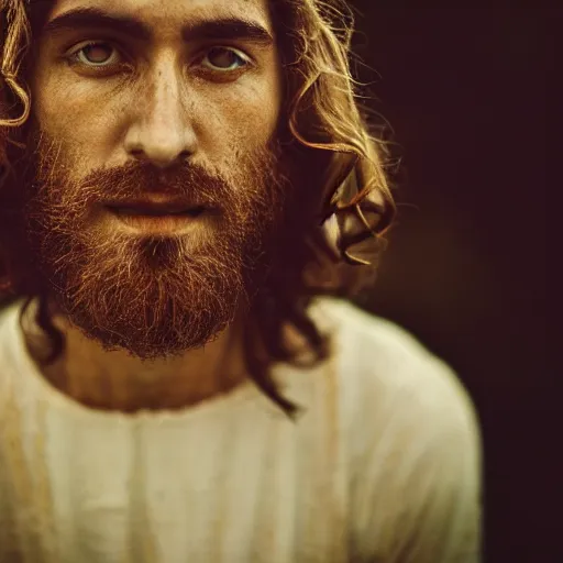 Image similar to portrait photograph of Jesus on cross underwater,super resolution. 85 mm f1.8 lens.bokeh.graflex. Alessio albi