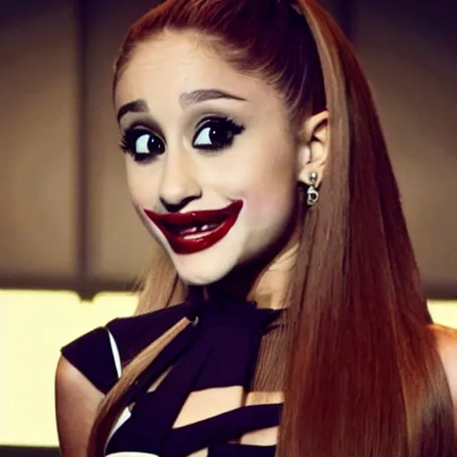 Image similar to ariana grande as a joker