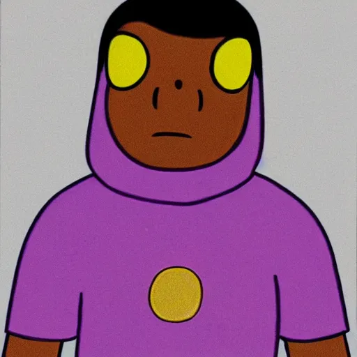 Prompt: detailed portrait of finn from adventure time show