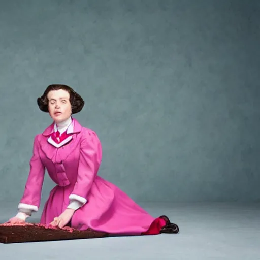 Prompt: franziska giffey as dolores umbridge