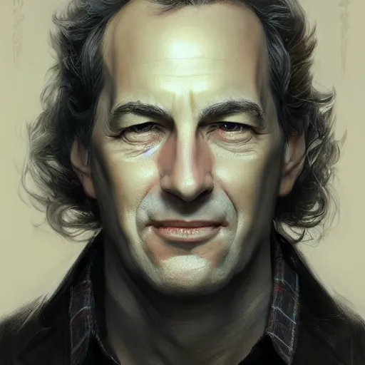 Prompt: Portrait of Bill Epstein made by stanly artgerm lau, wlop, rossdraws, james jean, andrei riabovitchev ,marc simonetti