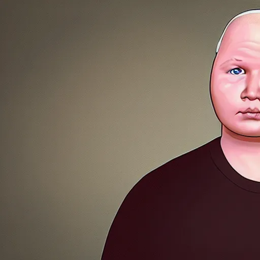 Image similar to a photorealistic Bobby hill