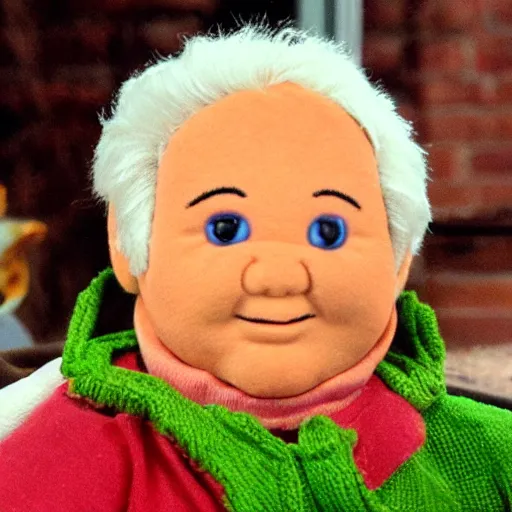 Image similar to bill murray as a cabbage patch doll