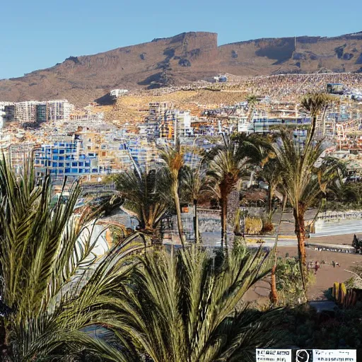 Image similar to Gran Canaria at the style of Moebius