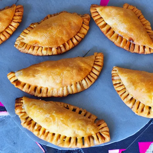 Image similar to pine apple empanada