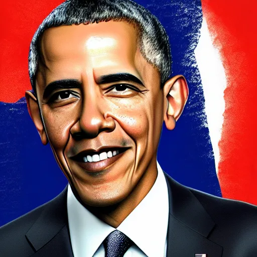 Image similar to barack obama on a movie cover