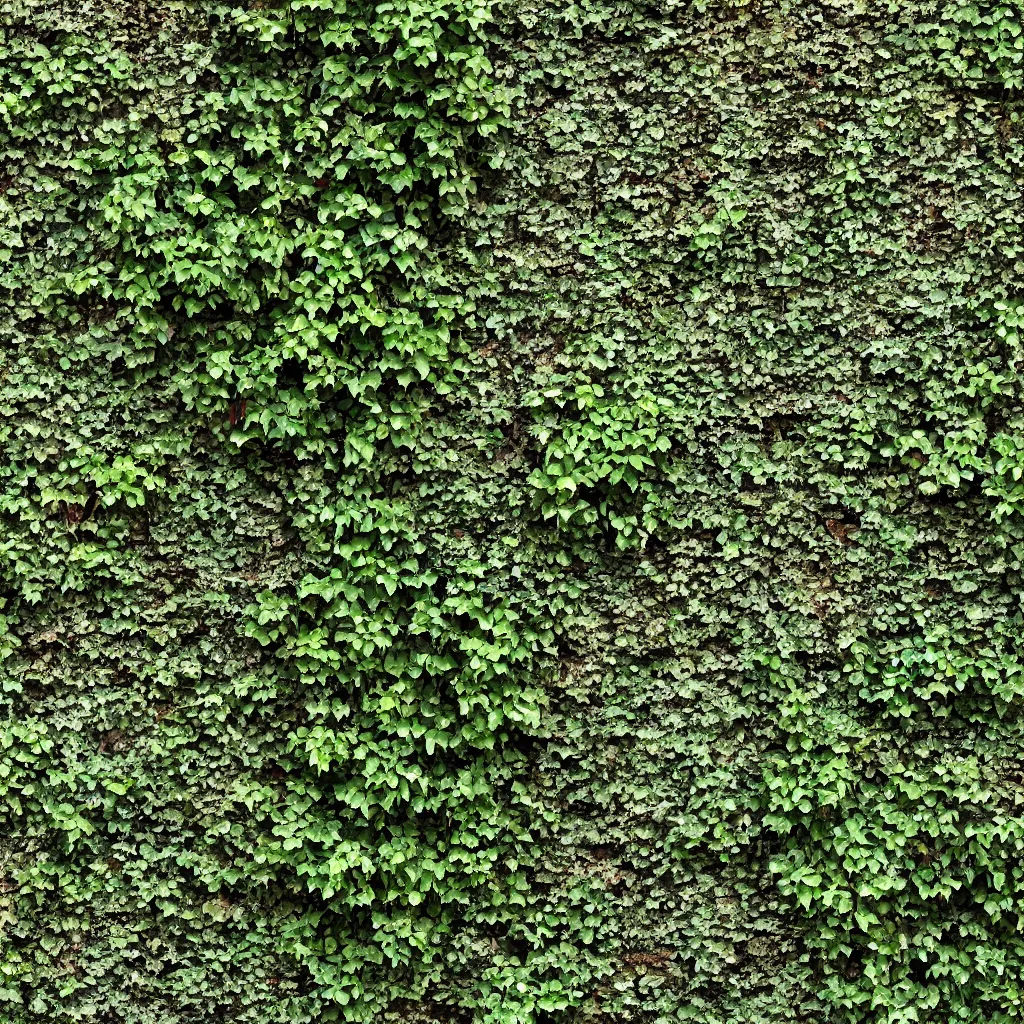 Prompt: wall with plants texture, 4k
