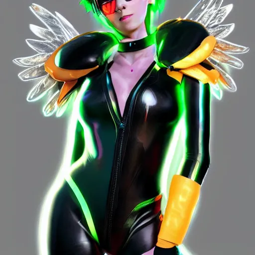 NeoArtCorE Arts - Tracer skin Overwatch Anniversary 2018, included in May's  rewards. Patreon ▻  more  High-res, Steps, PSDs #Tracer #OVERWATCH #Fanart #NeoArtCorE