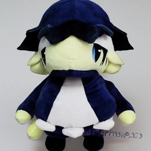 Image similar to cute fumo plush of columbine