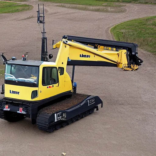 Prompt: the liebherr ltm 1 1 2 0 0 - 9. 1