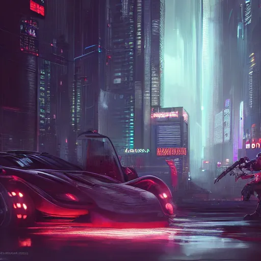 Image similar to cyberpunk dystopia, made by stanley artgerm lau, wlop, rossdraws, artstation, cgsociety, concept art, cgsociety, octane render, trending on artstation, artstationhd, artstationhq, unreal engine, 4 k, 8 k,