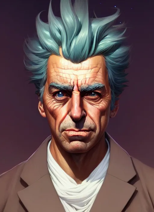 Prompt: ultra realistic illustration, handsome rick sanchez. intricate, highly detailed, digital painting, artstation, concept art, smooth, sharp focus, illustration, art by artgerm and greg rutkowski and alphonse mucha and wlop