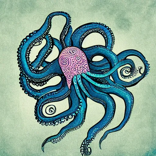 Prompt: “ surreal illustration of an octopus, 8 k, digital art, colorful ”