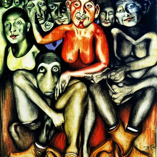 Image similar to diversity equity @ and inclusion by otto dix, hyperrealistic, masterpiece, aesthetic