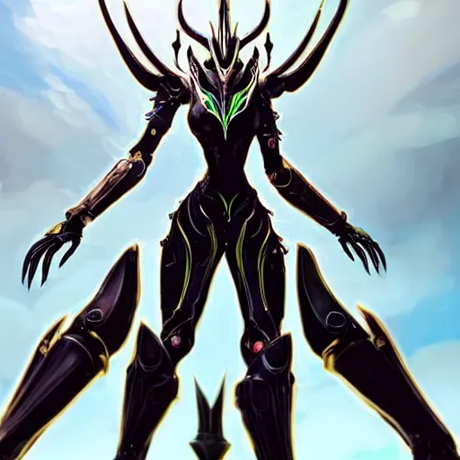 Image similar to highly detailed exquisite warframe fanart, worms eye view, looking up at a 500 foot tall beautiful saryn prime female warframe, as a stunning anthropomorphic robot female dragon, sleek smooth white plated armor, unknowingly walking over you, giant claws loom, you looking up from the ground between the robotic legs, detailed legs towering over you, proportionally accurate, anatomically correct, sharp claws, two arms, two legs, robot dragon feet, camera close to the legs and feet, giantess shot, upward shot, ground view shot, front shot, epic shot, high quality, captura, realistic, professional digital art, high end digital art, furry art, giantess art, anthro art, DeviantArt, artstation, Furaffinity, 3D, 8k HD render, epic lighting