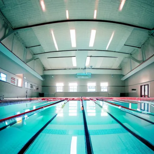 Image similar to empty indoor swimming pool shot