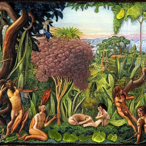 Prompt: the garden of eden,