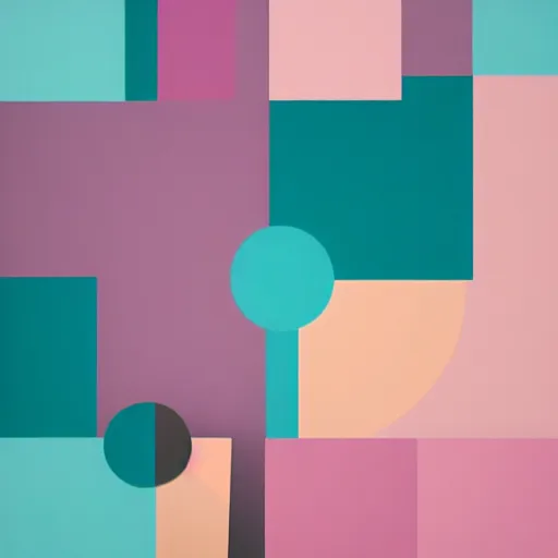 Image similar to abstract. minimal. pastel colors. 2 d