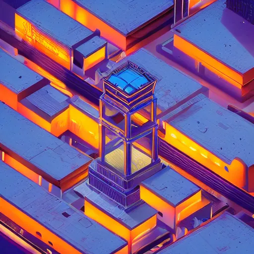Image similar to Dreamt in 44.18s for !dream isometric webdesign icon for nighttime city for toledo ohio, 3d render, high details, cinematic, by Artgerm, tooth wu, dan mumford, beeple, wlop, rossdraws, James Jean, Andrei Riabovitchev, Marc Simonetti, yoshitaka Amano, Artstation