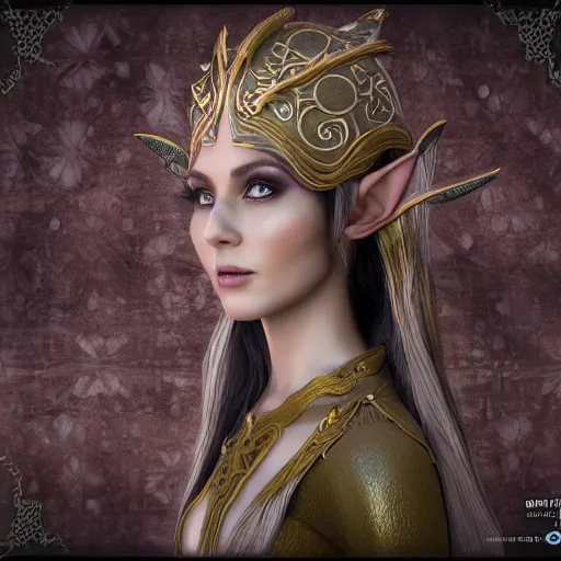 Image similar to elven princess, ornate 4 k intricate detailed octane render