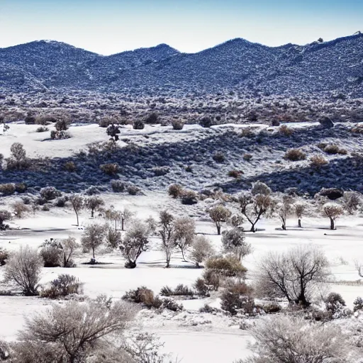 Image similar to snow in the mexican desert