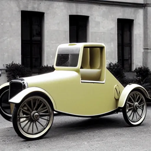 Image similar to car designed by victor horta