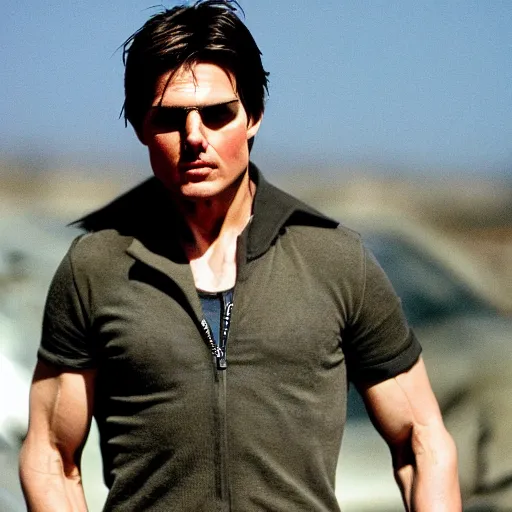 Image similar to tom cruise as the jackal