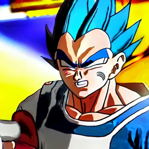 Image similar to vegeta in gta