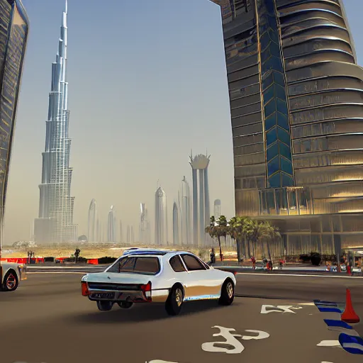 Image similar to gta : dubai, by tooth wu