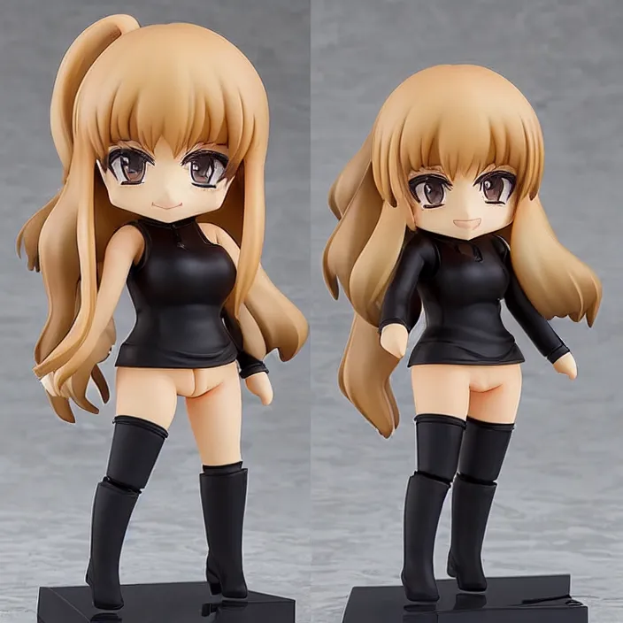 Prompt: Khloe Kardashian, An anime Nendoroid of Khloe Kardashian, figurine, detailed product photo