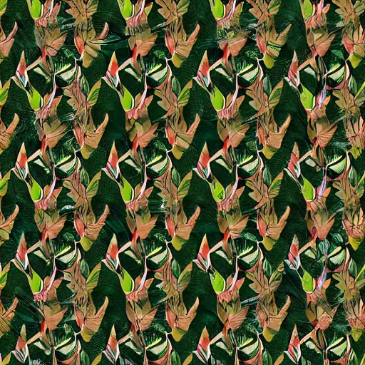 Image similar to fabric pattern of leaves