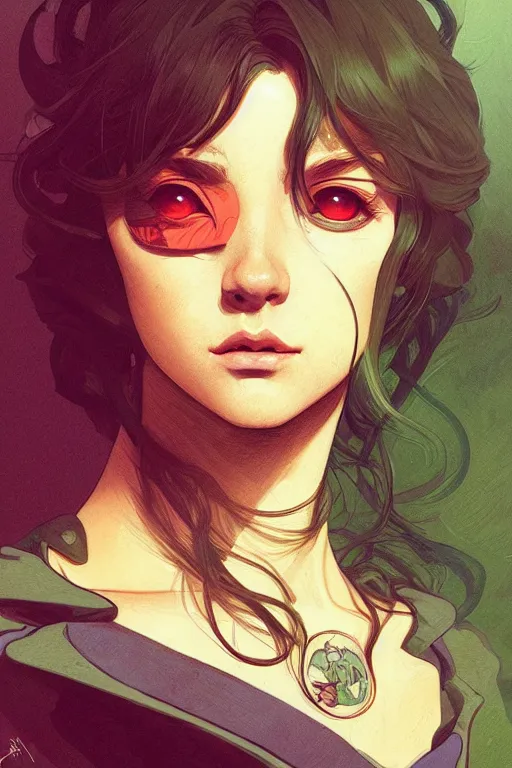 Prompt: a portrait of leonardo ( teenage mutant ninija turtles ), fantasy, sharp focus, intricate, elegant, digital painting, artstation, matte, highly detailed, concept art, illustration, ambient lighting, art by ilya kuvshinov, artgerm, alphonse mucha, and greg rutkowski