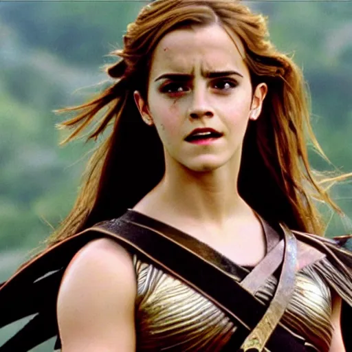 Image similar to still of emma watson in xena warrior princess