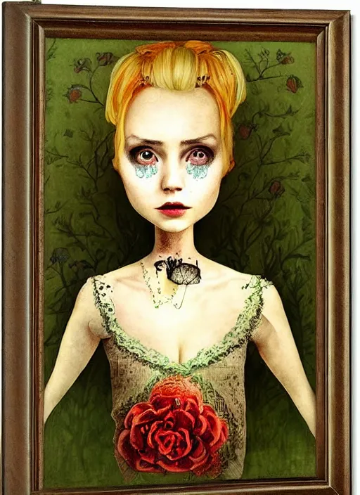 Image similar to a portrait of a pretty young lady by alexander jansson