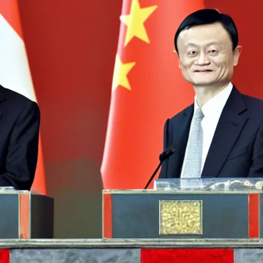 Image similar to chinese president jack ma