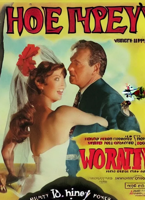 Prompt: 'Honey I Married a Giant Wasp!' blu-ray DVD case still sealed in box, ebay listing