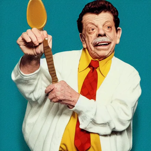 Image similar to jerry stiller as a spoon