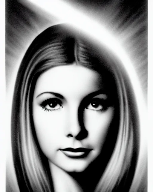 Image similar to black and white lithography of young olivia newton - john inspired by michelangelo, spiritual, halo, glory, rim light, cinematic, studio dramatic light, poetic, surreal mythical dreamy dark artistic masterpiece, octane render, 8 k