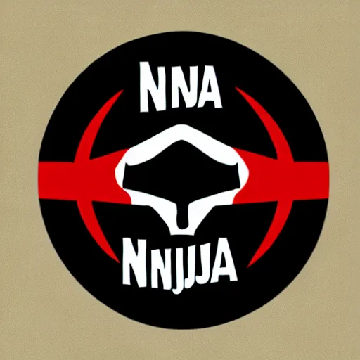 Image similar to ninja logo