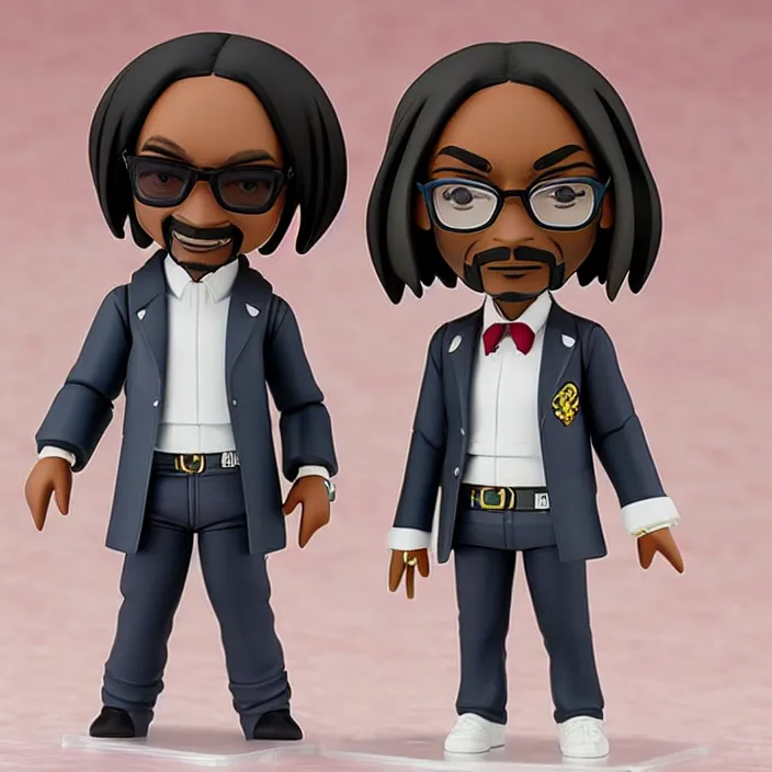 Image similar to Snoop Dogg, An anime nendoroid of Snoop Dogg, figurine, detailed product photo