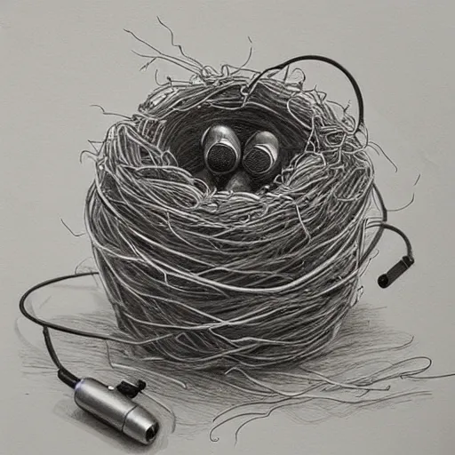 the heat death of the universe, wire sculpture,, Stable Diffusion