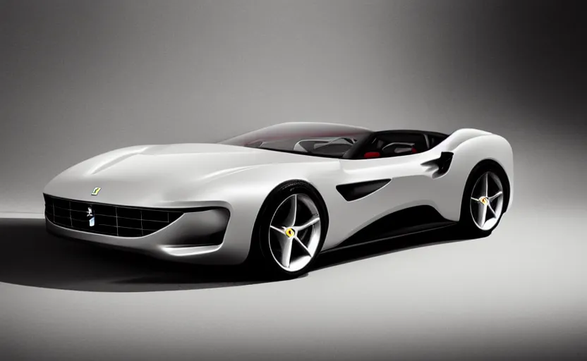 Image similar to “A 2025 Ferrari Daytona Spyder Concept, studio lighting”