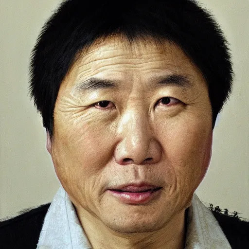 Prompt: portrait by guangjian huang, 2014